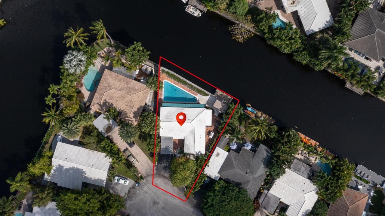 Central Waterfront Villa Salt Wtr Pool Near Beach ฟอร์ต ลอเดอร์เดล ภายนอก รูปภาพ